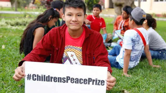 Para ayudar a Franz compárte en redes su historia con el hashtag #ChildrensPeacePrize