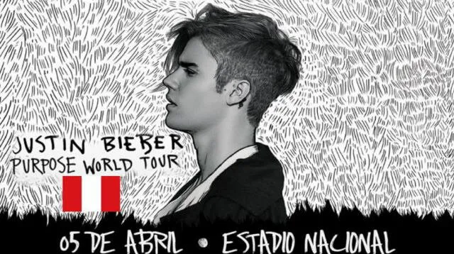 Justin Bieber regresa al Perú con su tour Purpose