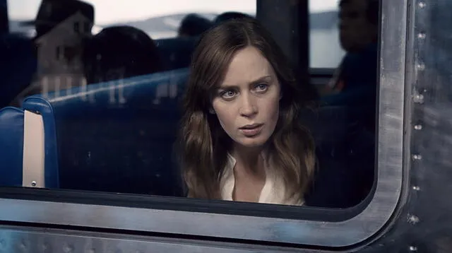  Emily Blunt encarna a Rachel Watson en "La chica del tren", una mujer deprimida que no supera el abadono de su pareja