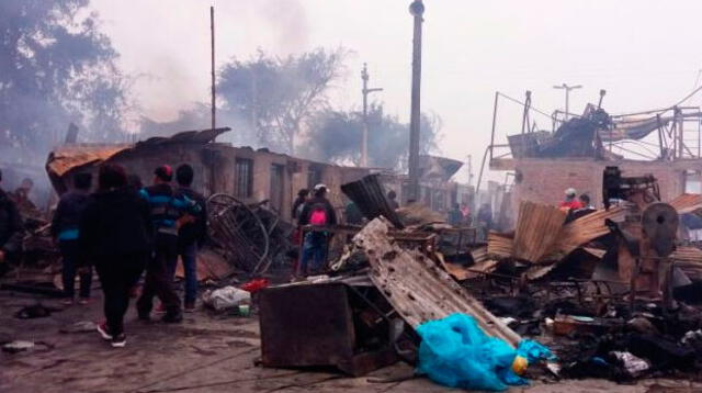 Las personas lo perdieron todo y quedaron en la calle