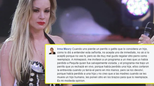 Tuvo duras palabras contra rubia que lloró por muerte de su 'hijo' y ríe cuando le dan otra mascota