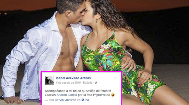 Bailarina mantiene fotos amorosas con bailarín en sus redes sociales