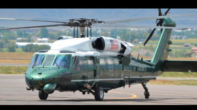 Helicóptero de presidente Barack Obama ya llegó a Lima para Foro APEC 2016