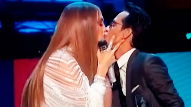 El beso entre Jennifer Lopez y March Anthony