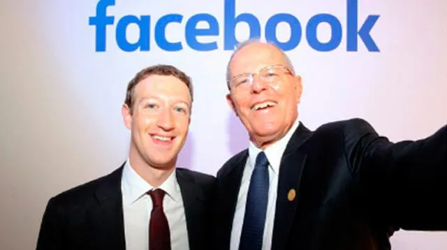 Kuczynski se reunió con fundador de Facebook Mark Zuckerberg