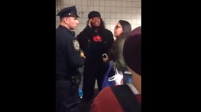 Nuevas imágenes de actos racistas en metro de Estados Unidos