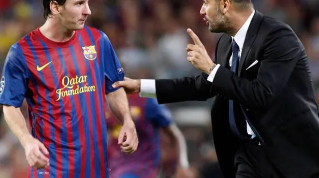 Guardiola descarta a Messi en el Manchester City