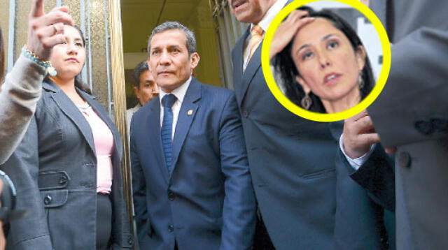 Ollanta Humala saca cara por Nadine Heredia