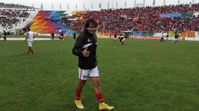Ramón Rodríguez, goleador de Cienciano