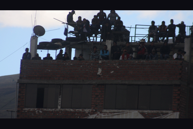 el "Palco suite" del estadio Huancayo