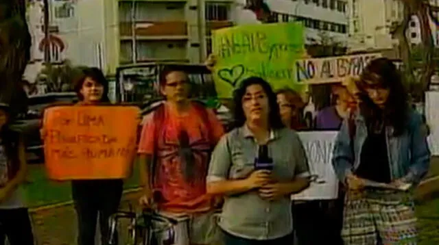 Vecinos de Jesús María protestan contra construcción de bypass en Salaverry