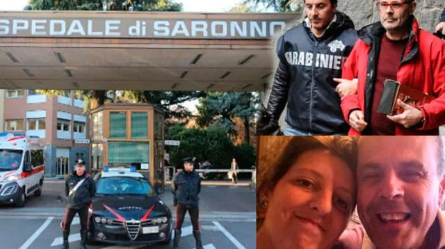 Enfermera y médico amantes detenidos por asesinar a pacientes en Hospital de Italia