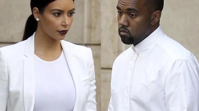 Kim Kardashian y Kanye West la pasan mal, estarían a punto de separarse