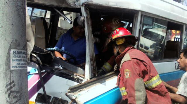 Nuevo accidente en av. Javier Prado dejó diez heridos
