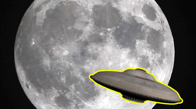 Enorme objeto es captado sobre la superficie lunar