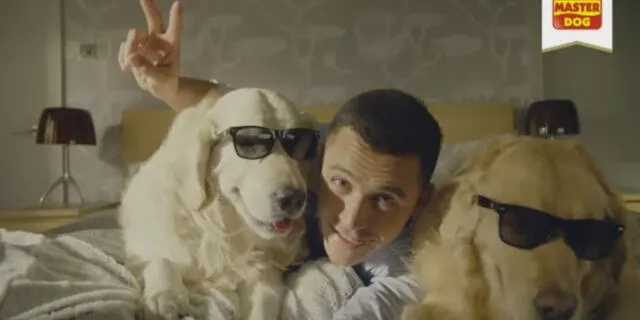 Alexis Sánchez grabó un comercial con sus perros