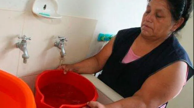 Mañana no habrá agua en 6 distritos de Lima 