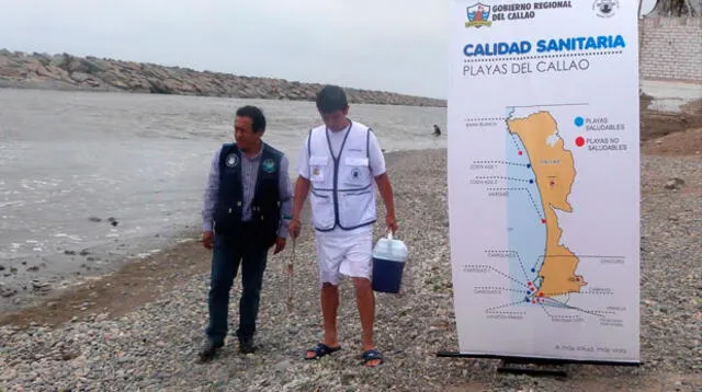 Solo 6 playas del Callao están aptas para bañistas Solo 6 playas del Callao están aptas para bañistas
