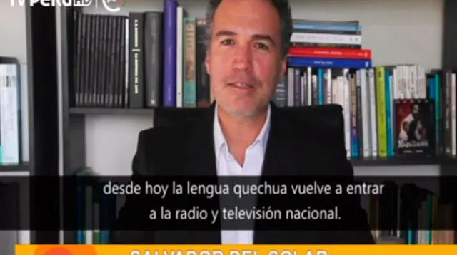 Ministro de Cultura grabó video en quechua
