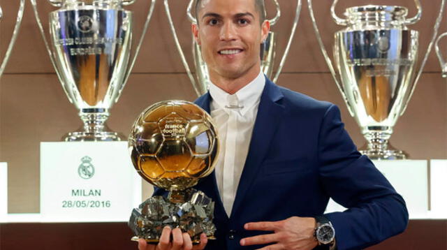 Cristiano Ronaldo y su cuarto Balón de Oro