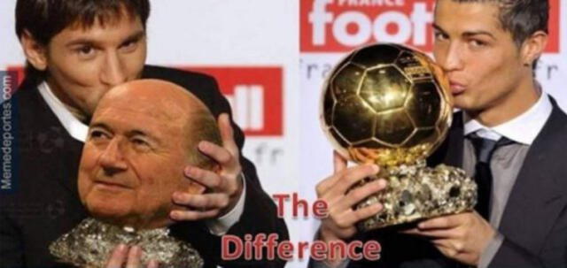 Al ex presidente de la FIFA, Joseph Blatter, no le caía bien Cristiano 