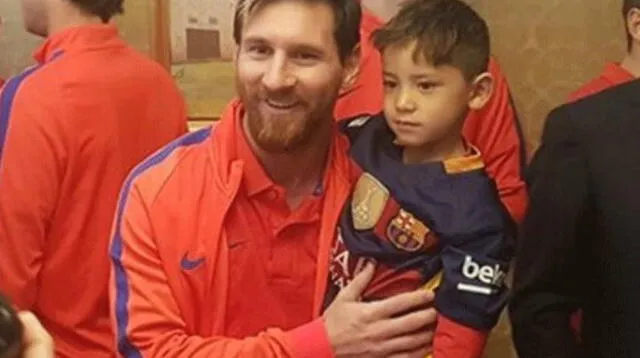 Messi conoció a Murtaza