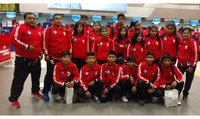 Selección de Judo en los Juegos Sudamericanos Escolares