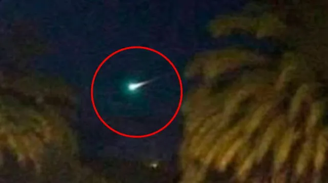  Gigantesco meteorito ilumina el cielo de Colombia