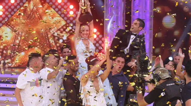 Rosángela Espinoza y Lucas Piro vencieron a Fiorella Cayo y Thiago Cunha en la final de Reyes del show 2016