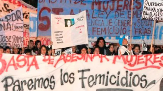 Protestas en Argentina por feminicidios