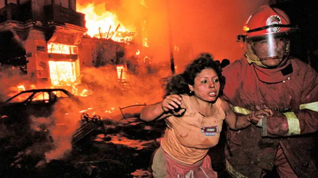 Incendio fue el más devastador de la historia del Perú // Fuente: El Comercio