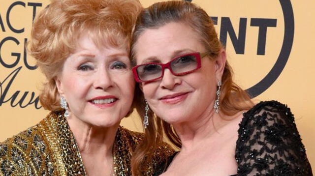 Madre de Carrie Fisher ya está con su hija en la eternidad