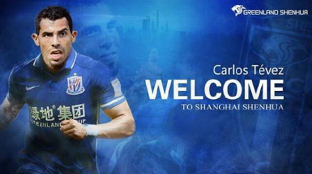 Club chino anunció el fichaje de Carlitos.
