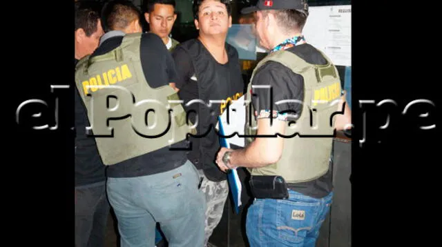 Ronny García capturado en su propia casa