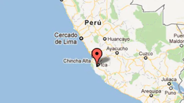 Leve sismo se sintió esta mañana en Ica y horas antes otros dos sismos se registraron en Arequipa