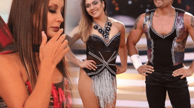 Christian Domínguez no duda en lucirse con su bailarina