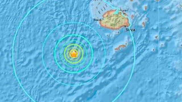 Terremoto de 7,2 sacude la isla de Fiji