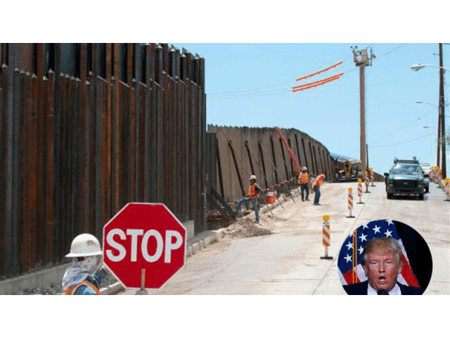 Estados Unidos avanza en la construcción del muro con México