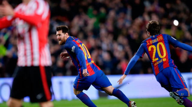 Messi dio la clasificación con golazo de tiro libre