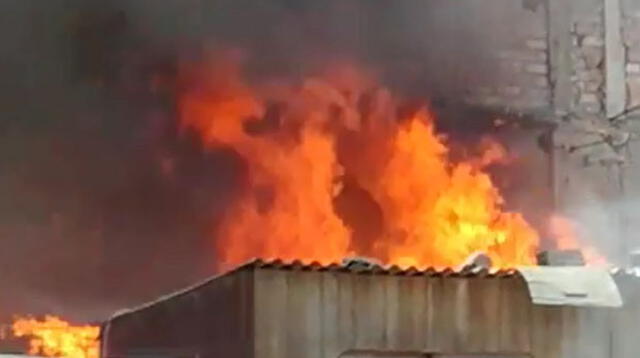 Momentos de pánico en Breña tras incendio cerca a Migraciones