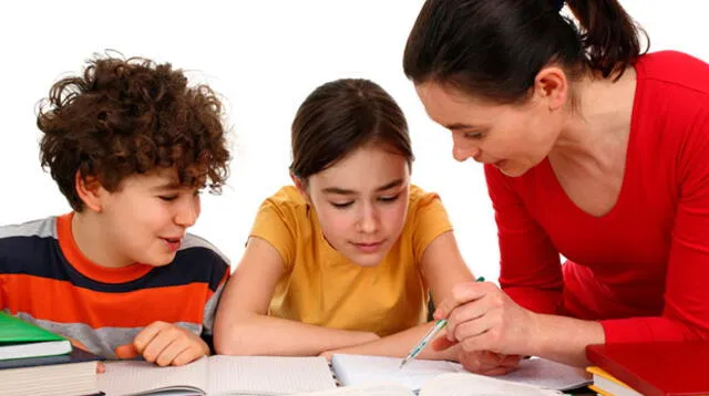 Dedícales tiempo a tus hijos y ayudarlos a organizar sus tareas