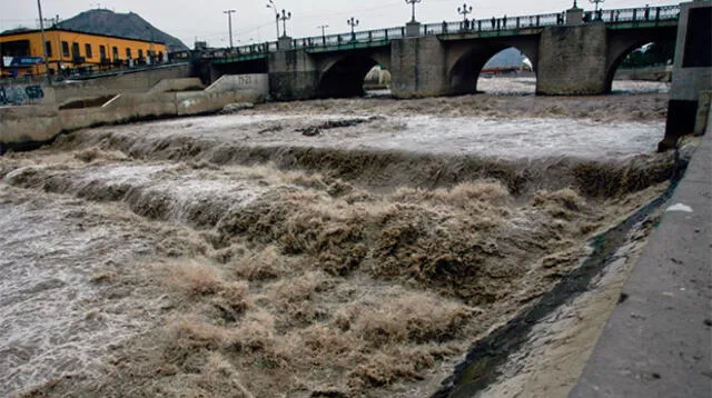 Aumento del caudal del río Rímac genera nuevamente preocupación