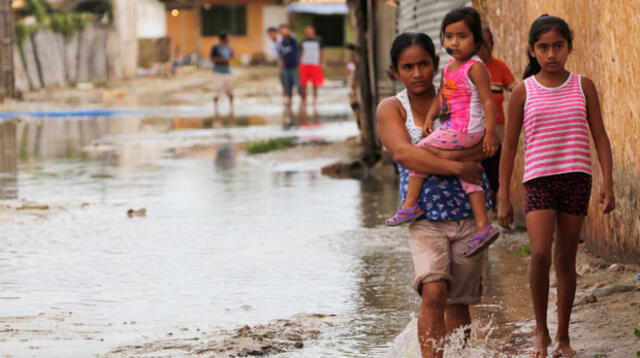 Cientos de personas han perdido todo a causa de las lluvias