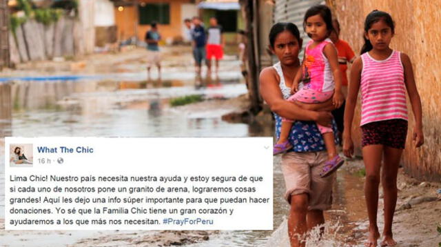 Youtuber se solidarizan con peruanos afectados por las lluvias y huaicos