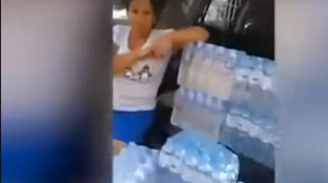 Indignante video como especulan con la venta de agua