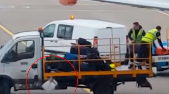 Video de YouTube muestra cómo tratan a los equipajes en los aeropuertos