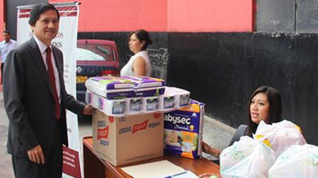 La Presidencia de la Corte Superior de Justicia de Lima del Poder Judicial, realiza colecta para damnificados