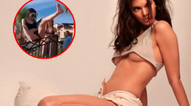 Kendall Jenner sufre terrible caída y el video se convierte en viral