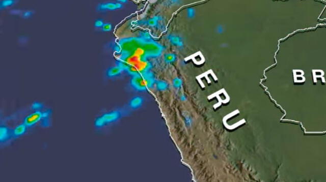 NASA calificó de "extremas" las lluvias que se caen sobre el Perú