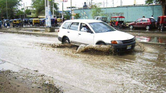 Fuerte lluvia en Piura y temen nuevo desborde de río
